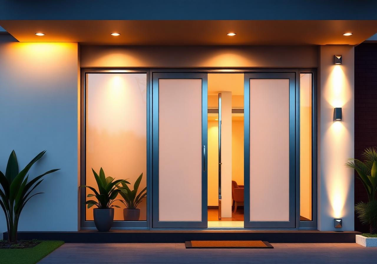 Architectural Entrance Door — Aluminium Door by Shiveraedge